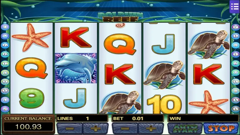 Dolphin Reef Mega888 slot game