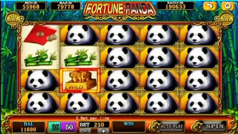 Fortune Panda Mega888 slot game